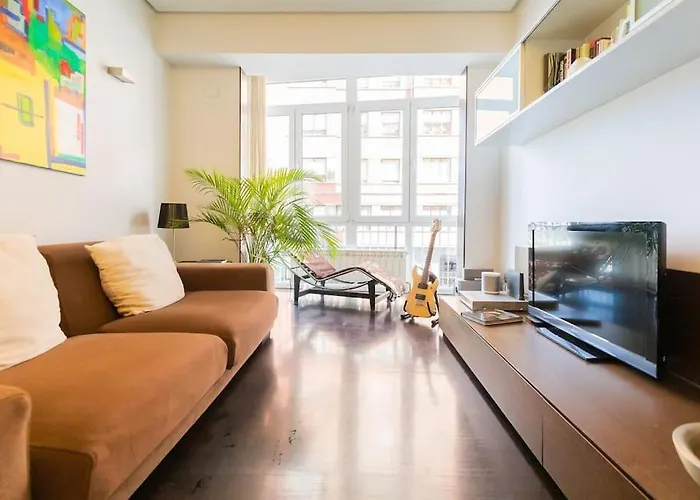 Appartement Frente Al Parque, En El Centro Bilbao